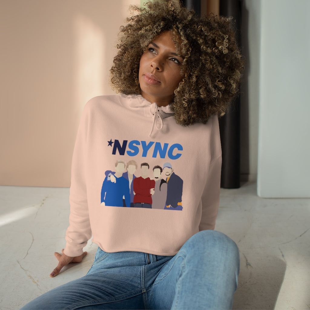 NSYNC Inspired Women's Crop Hoodie