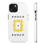 Knock Knock Friends Inspired Phone Case- White