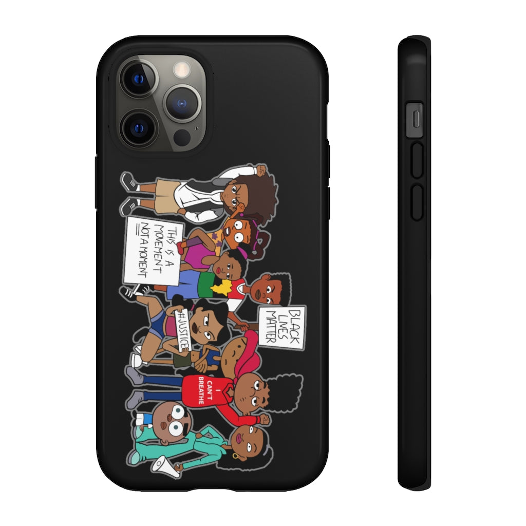 Black Lives Matter 90's Cartoon Inspired Phone Case