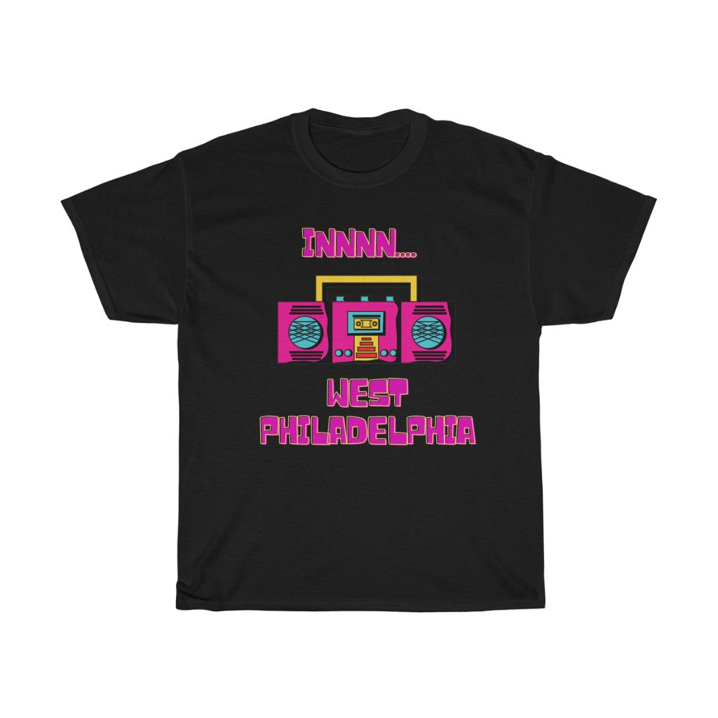 In West Philadelphia Fresh Prince of Bel-Air Inspired T-Shirt