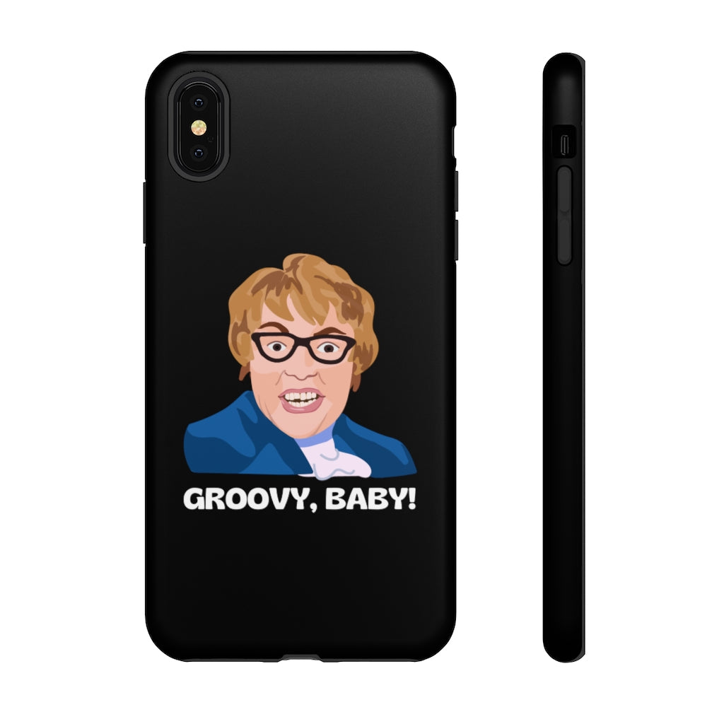 Groovy Baby, Austin Powers Inspired Phone Case