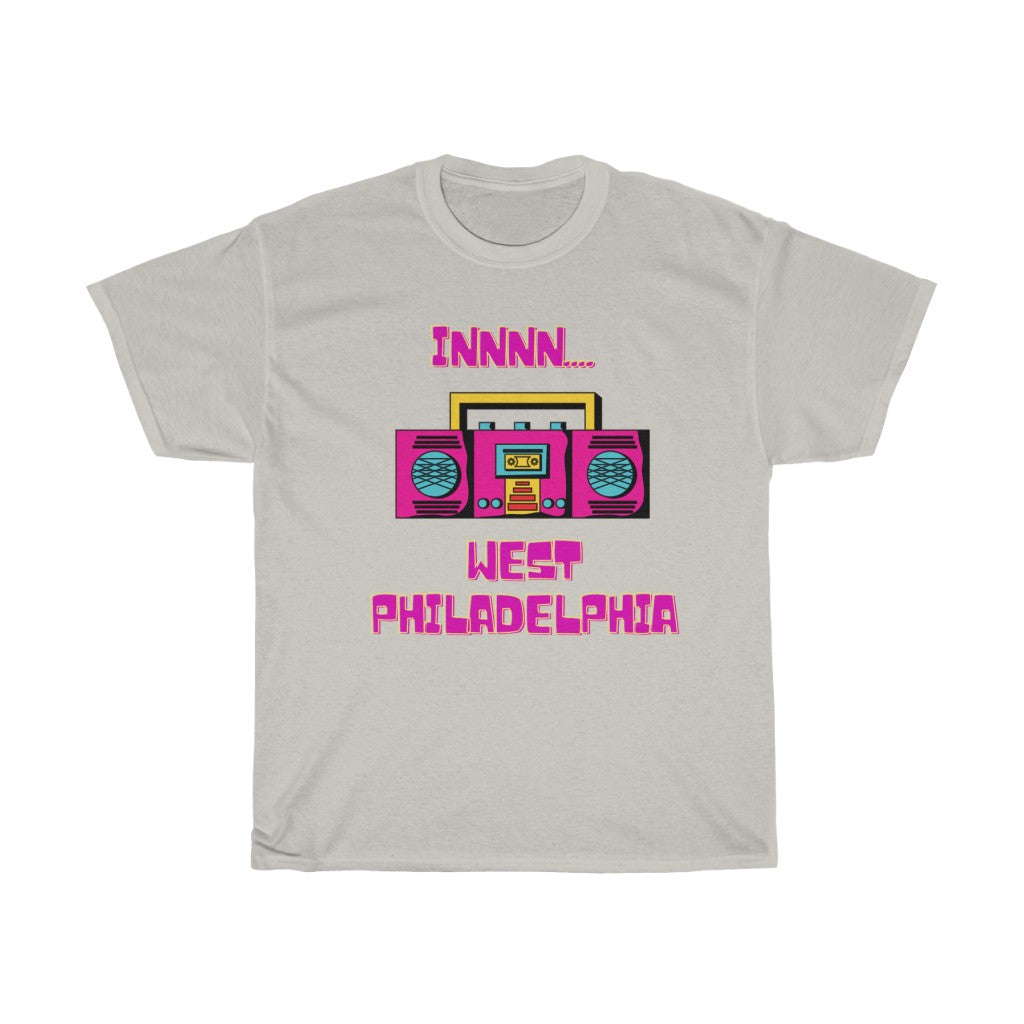 In West Philadelphia Fresh Prince of Bel-Air Inspired T-Shirt