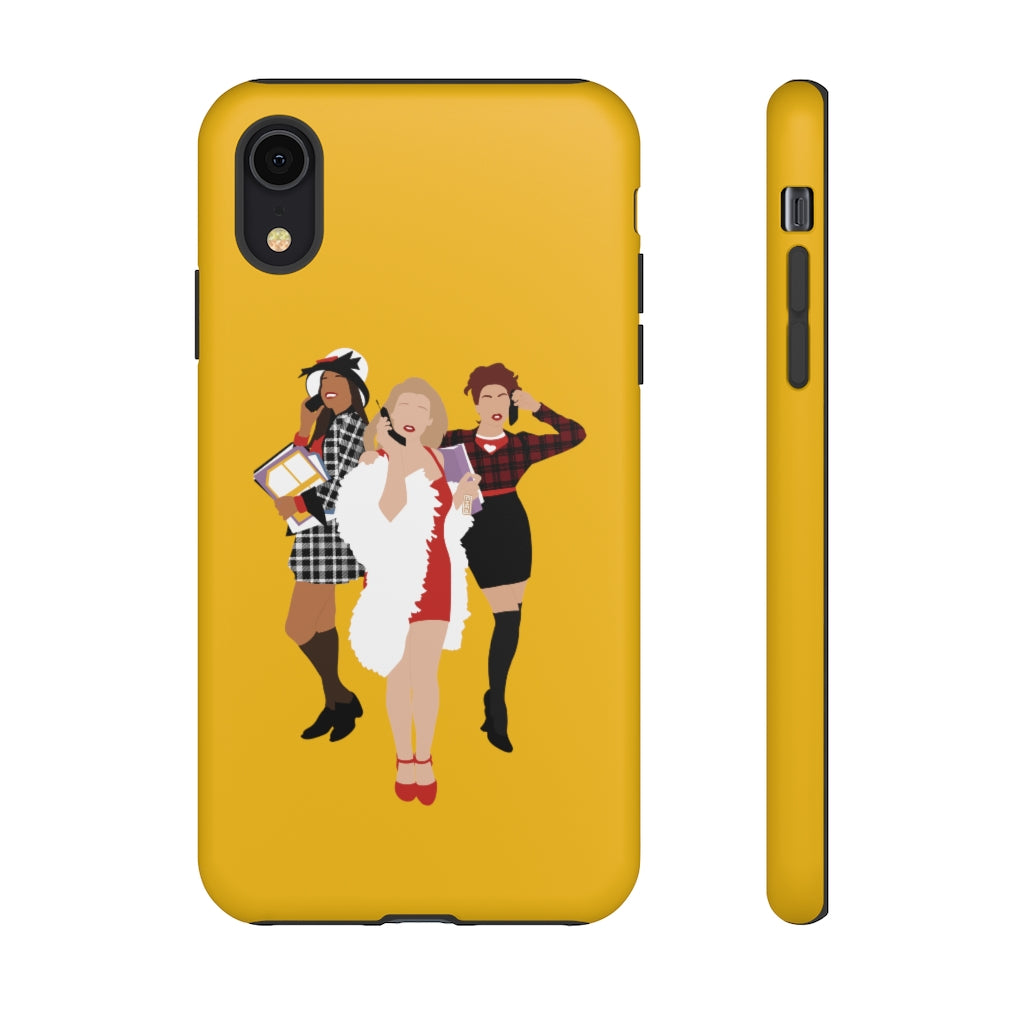 Clueless Inspired Phone Case- Yellow