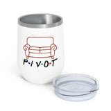 Pivot Friends Inspired 12oz Insulated Tumbler