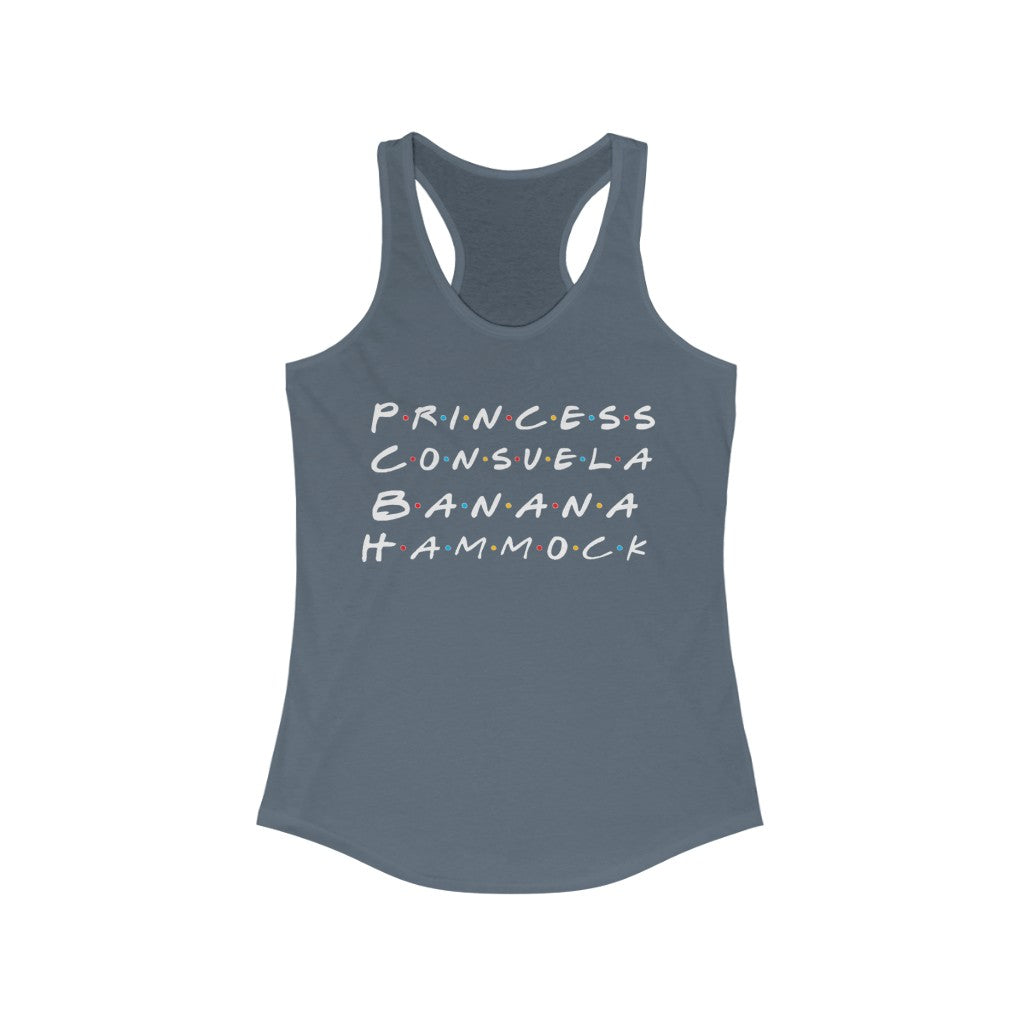 Princess Consuela Banana Hammock Friends Inspired Women's Tank