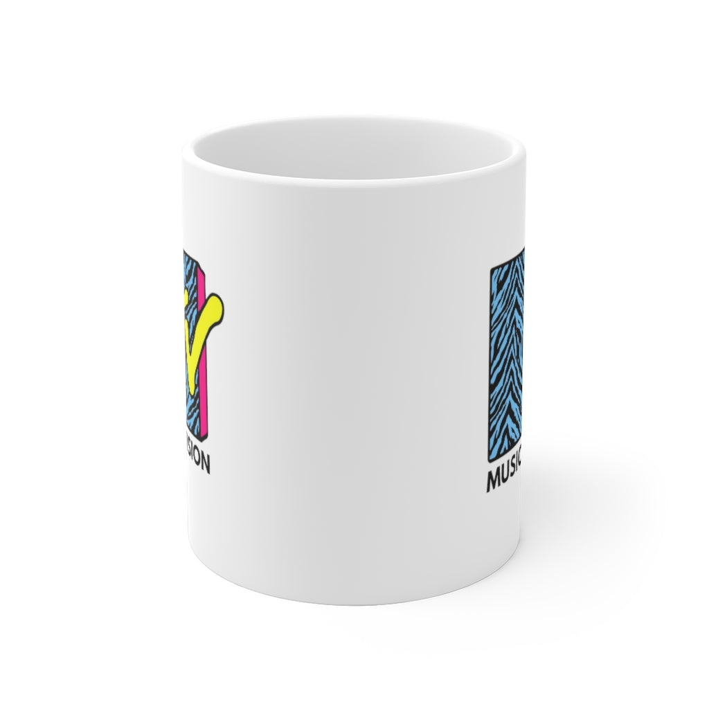 MTV 90's Logo Inspired Coffee Mug