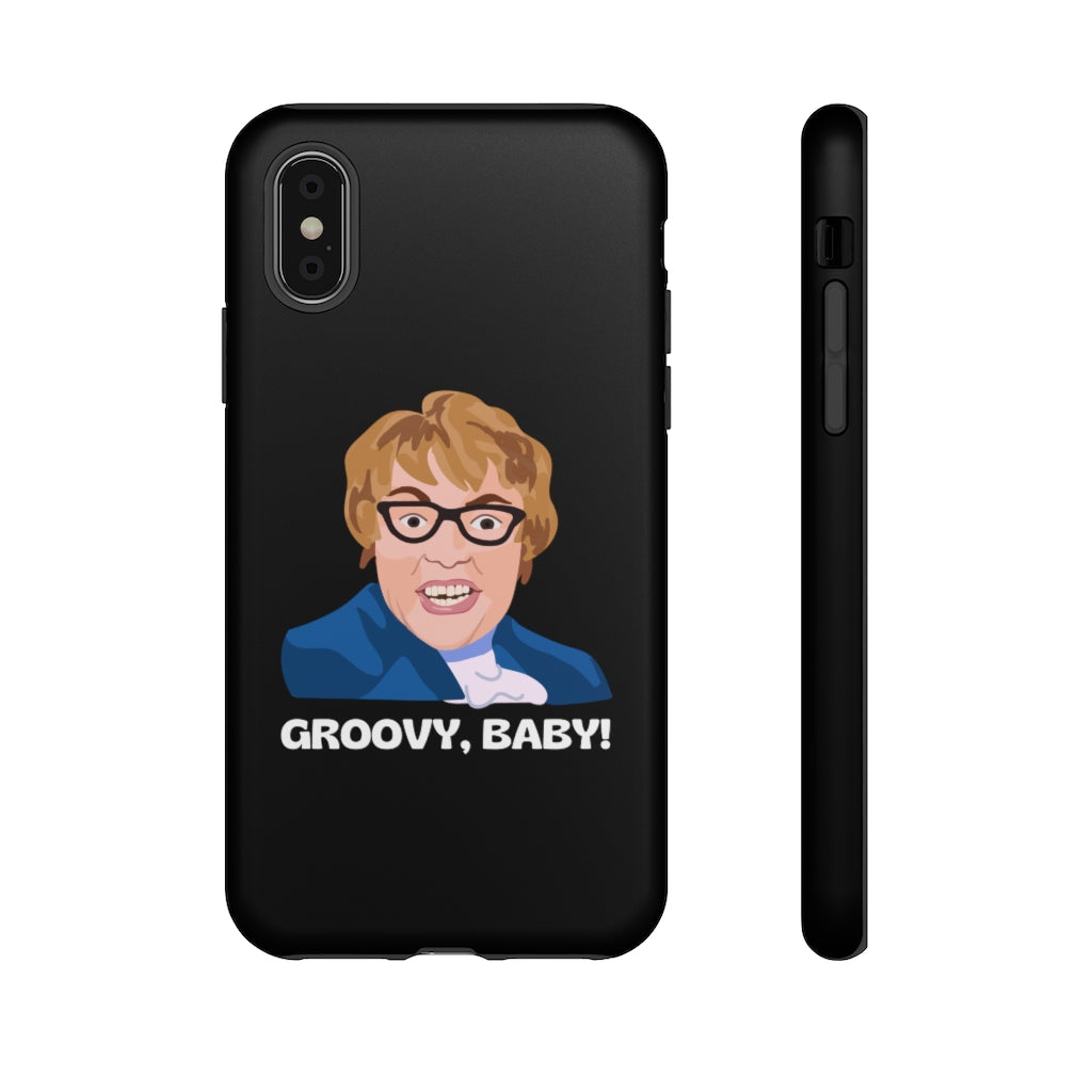 Groovy Baby, Austin Powers Inspired Phone Case