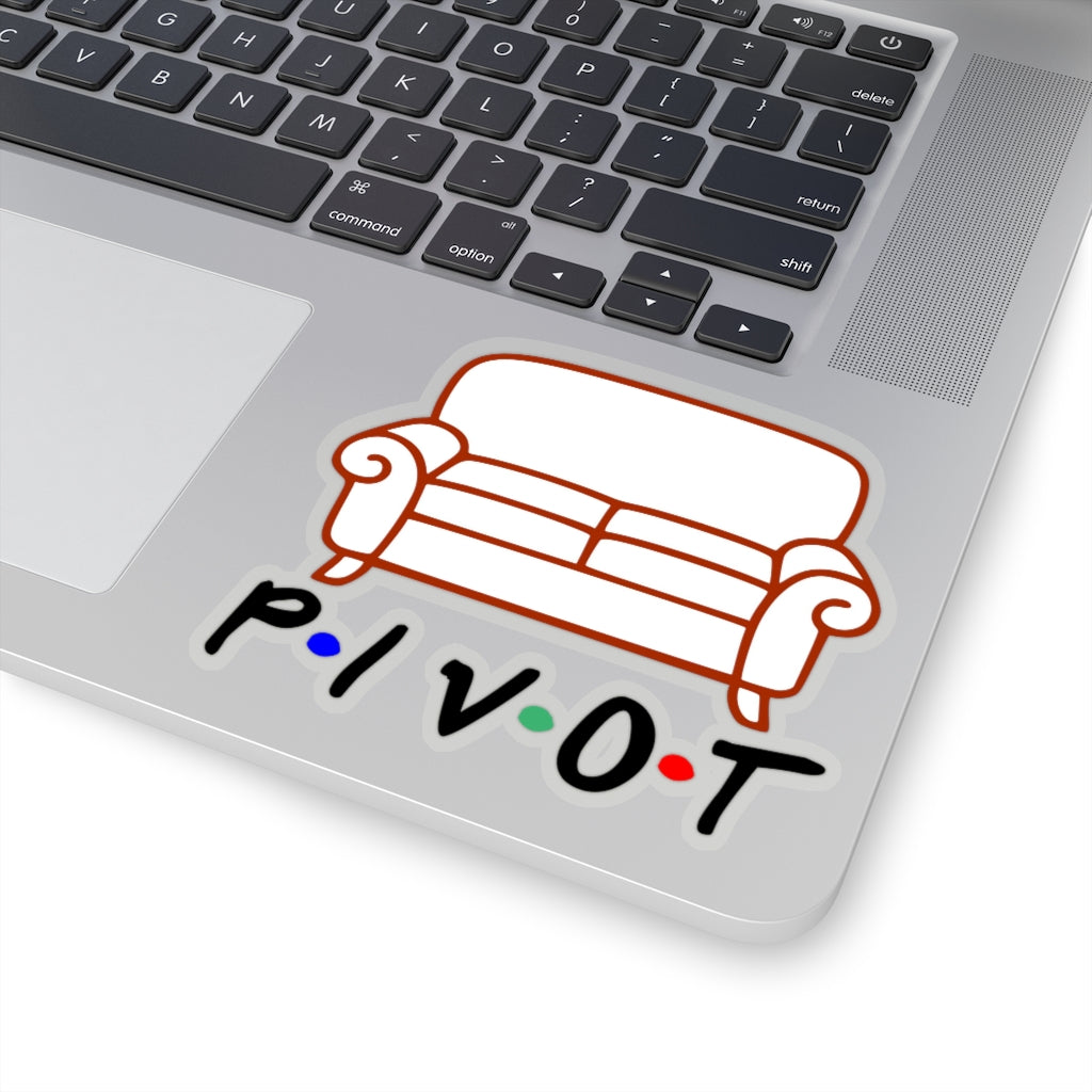 Pivot Friends Inspired Sticker