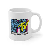 MTV 90's Logo Inspired Coffee Mug