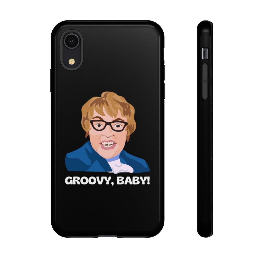 Groovy Baby, Austin Powers Inspired Phone Case