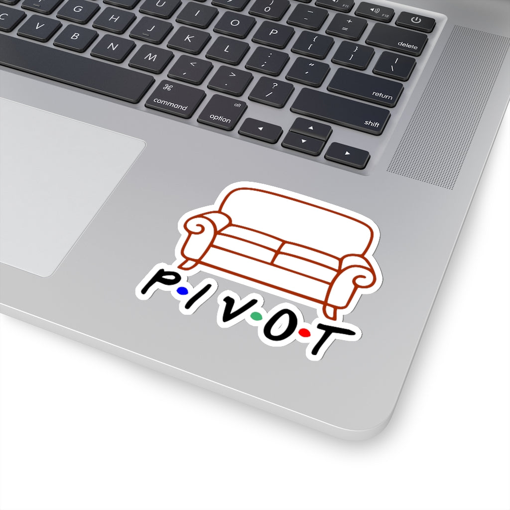 Pivot Friends Inspired Sticker