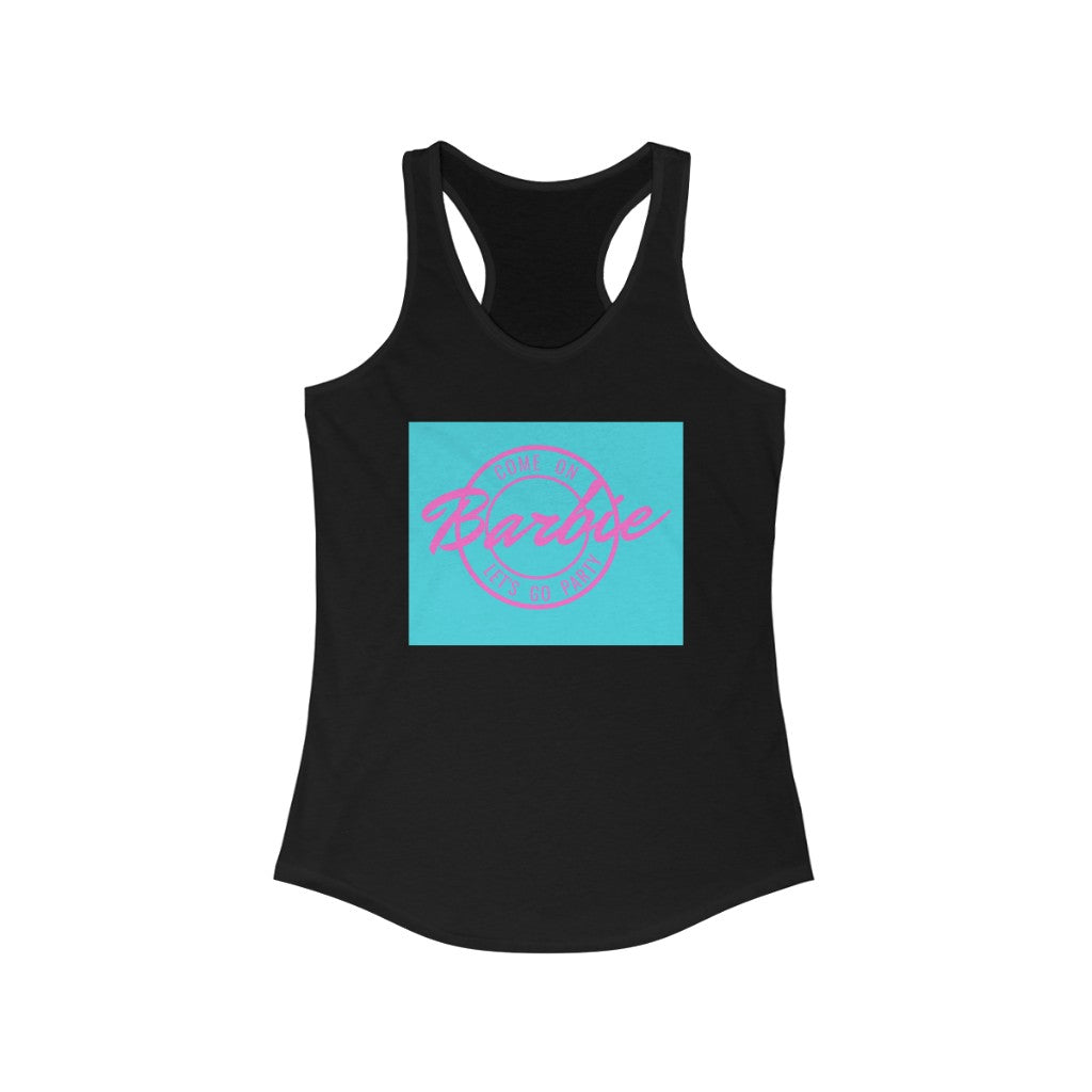 Come On Barbie Let's Go Party Women's Tank