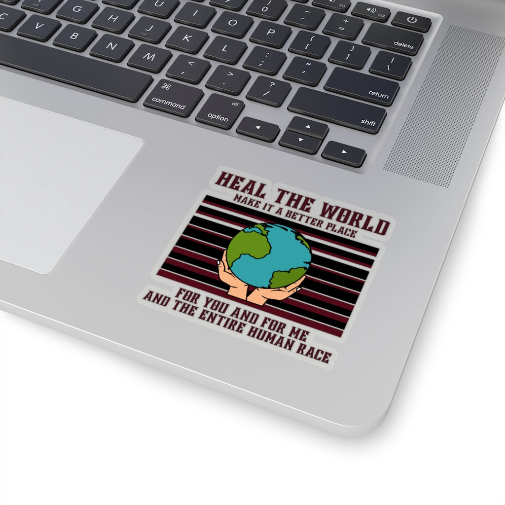 Heal The World Michael Jackson Inspired Sticker