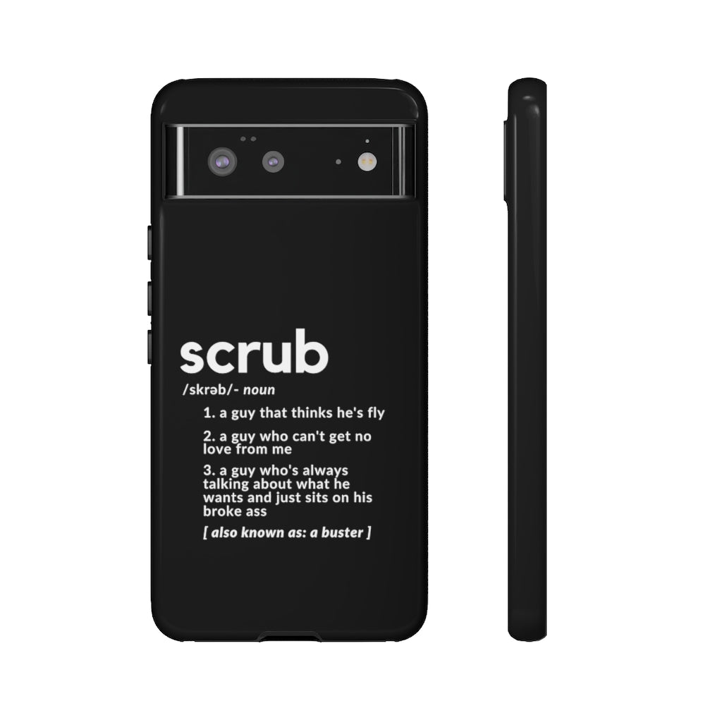 Scrub Definition TLC Inspired Phone Case- Black