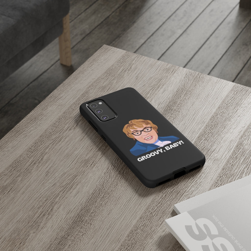 Groovy Baby, Austin Powers Inspired Phone Case