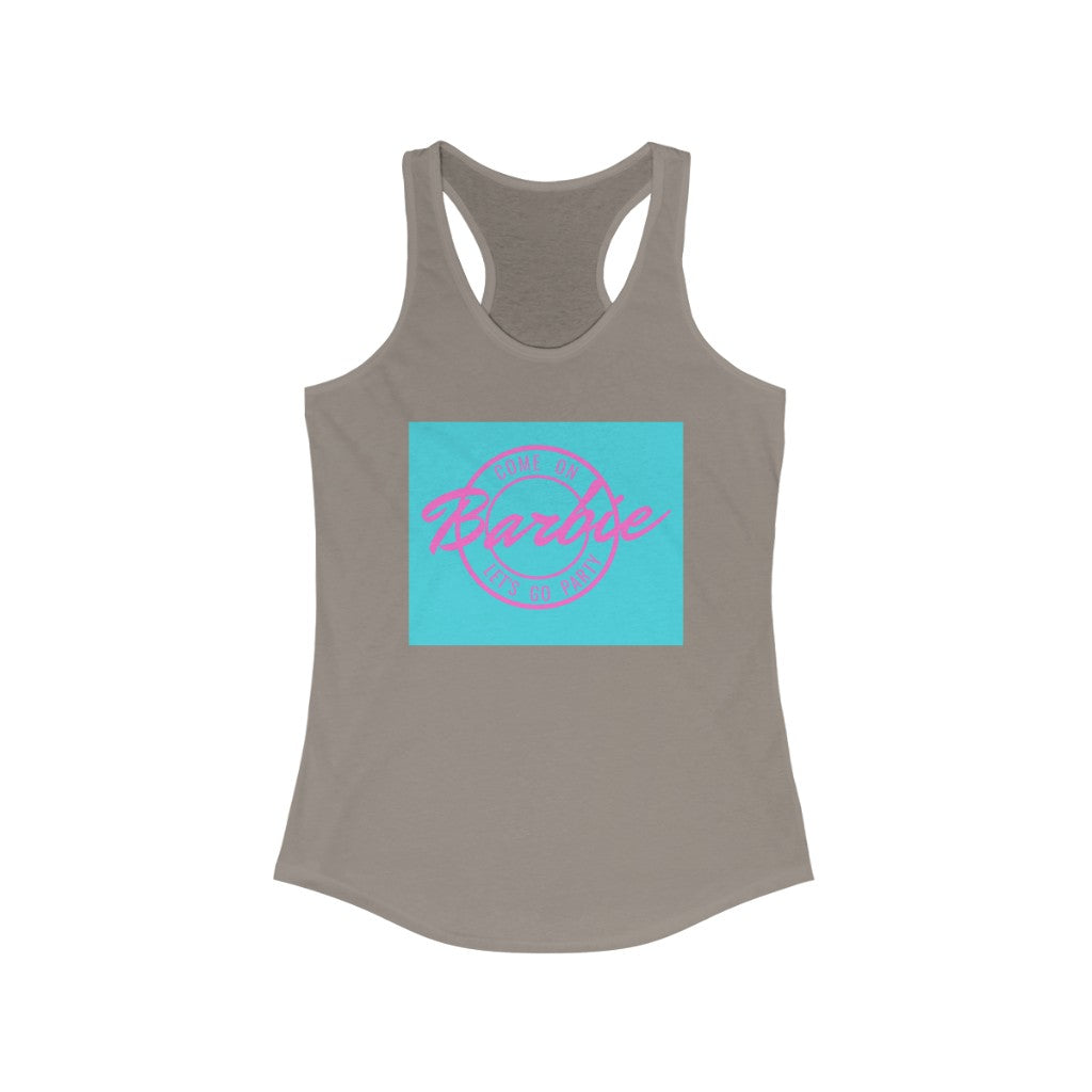 Come On Barbie Let's Go Party Women's Tank