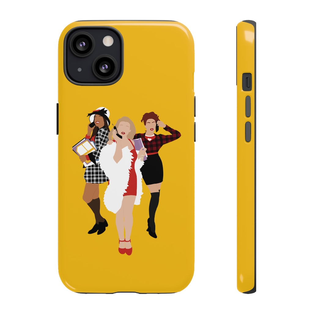 Clueless Inspired Phone Case- Yellow