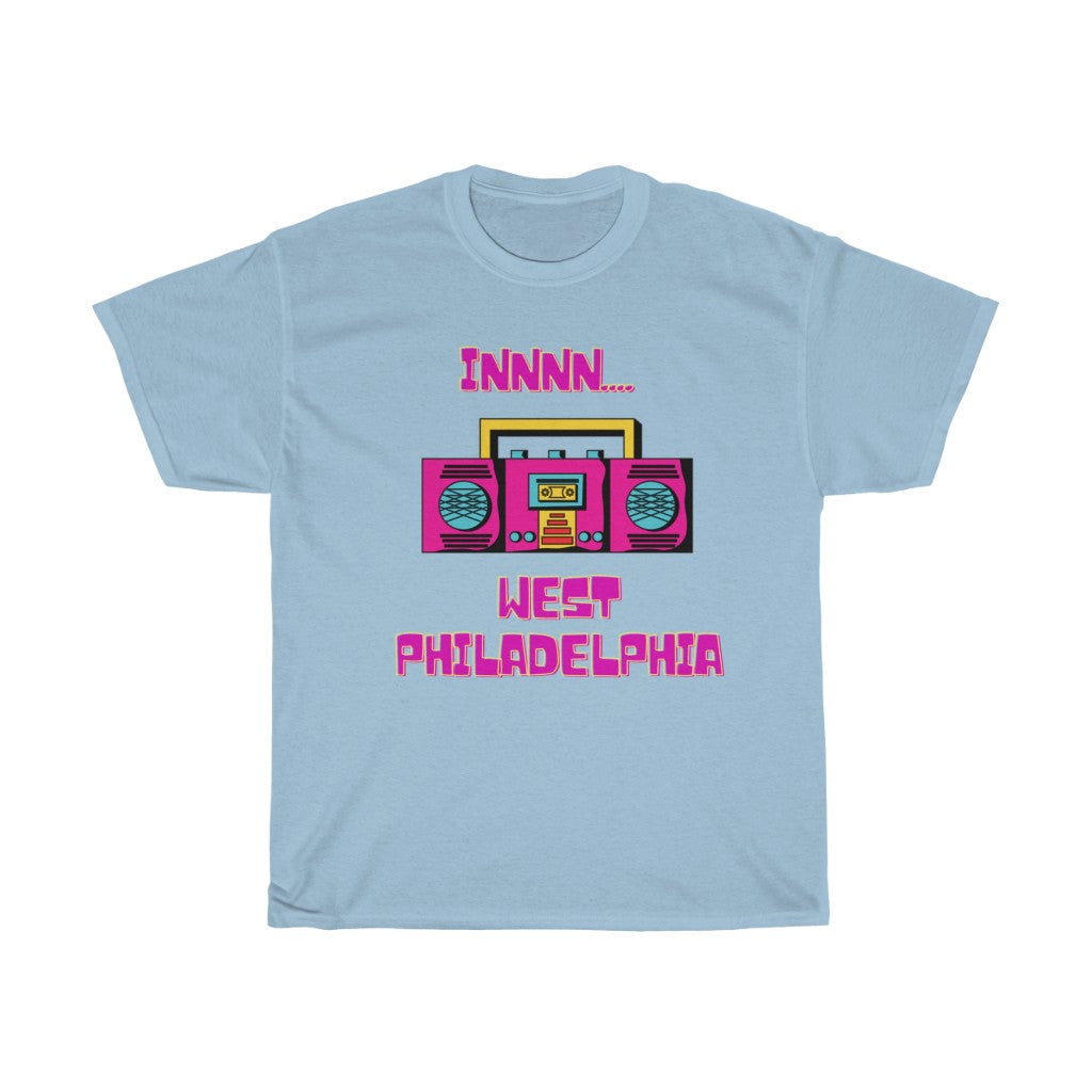 In West Philadelphia Fresh Prince of Bel-Air Inspired T-Shirt