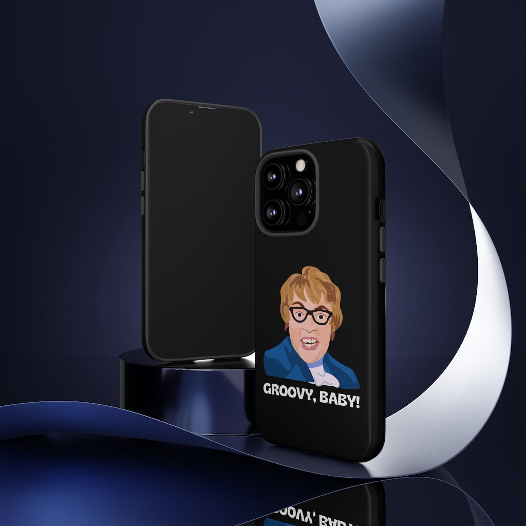 Groovy Baby, Austin Powers Inspired Phone Case