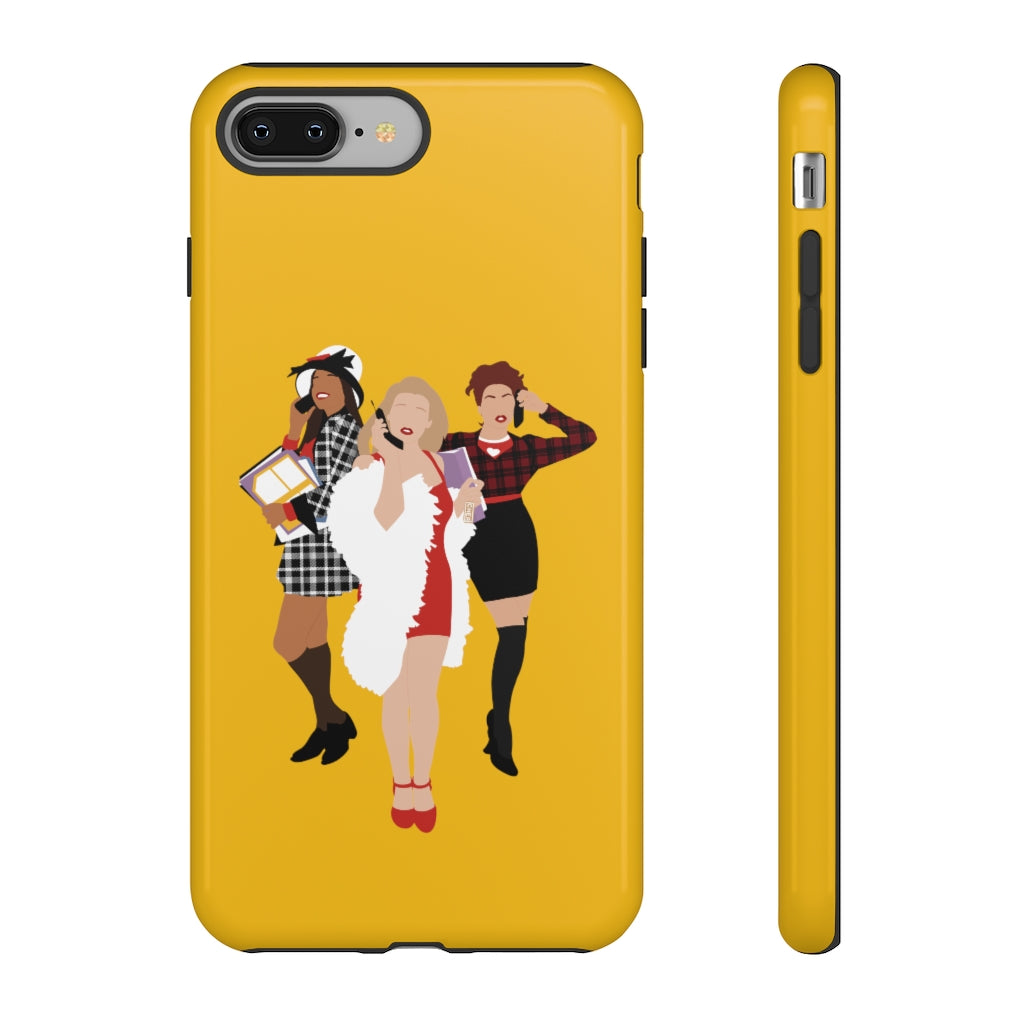 Clueless Inspired Phone Case- Yellow