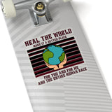 Heal The World Michael Jackson Inspired Sticker