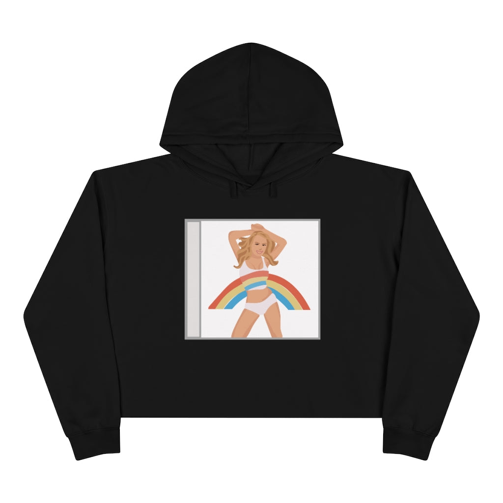 Mariah Carey Inspired Women's Crop Hoodie