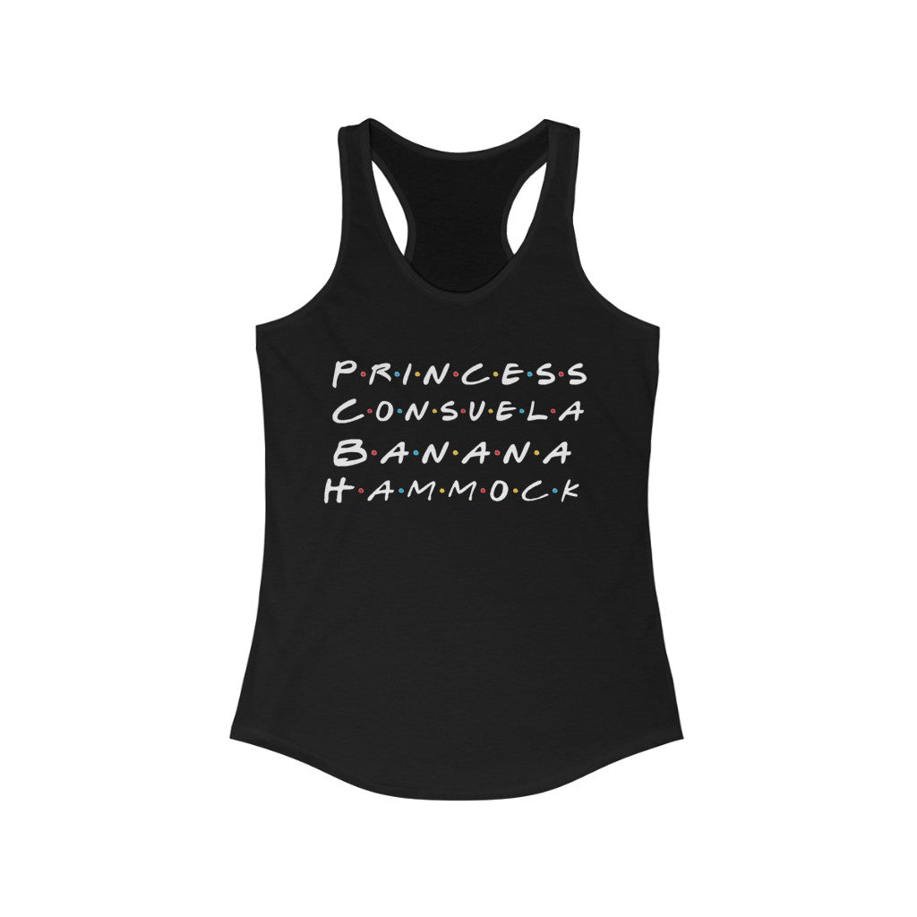 Princess Consuela Banana Hammock Friends Inspired Women's Tank