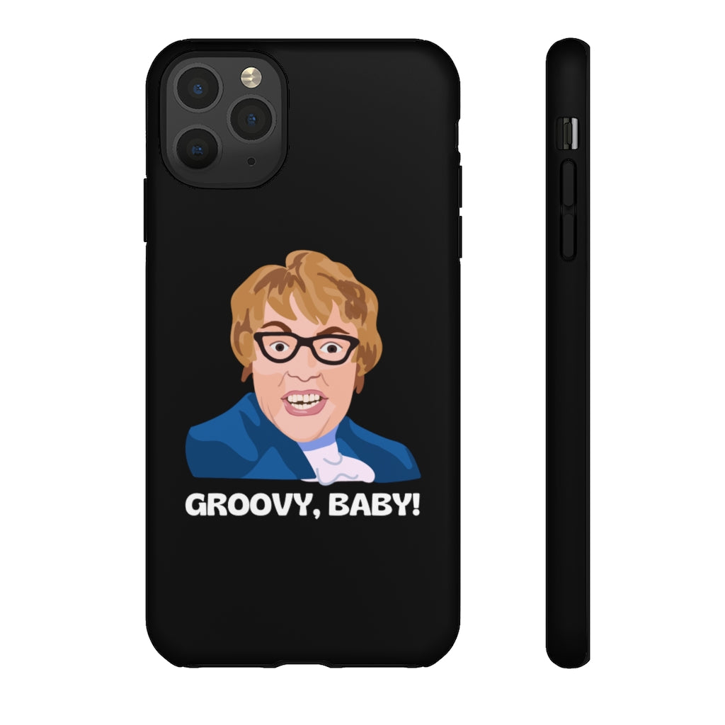 Groovy Baby, Austin Powers Inspired Phone Case