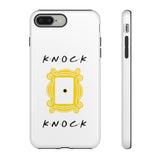 Knock Knock Friends Inspired Phone Case- White