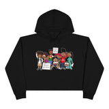 Black Lives Matters 90's Cartoon Inspired Women's Crop Hoodie