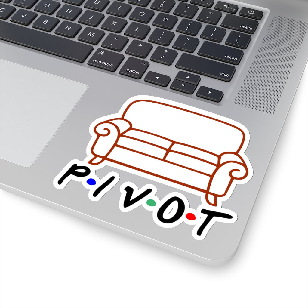 Pivot Friends Inspired Sticker