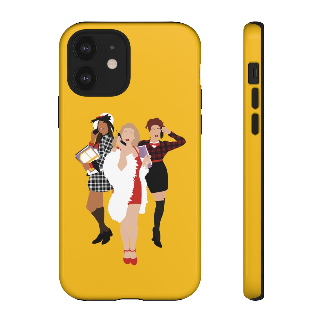 Clueless Inspired Phone Case- Yellow