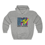 MTV 90's Logo Inspired Unisex Hooded Sweatshirt
