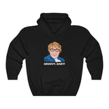 Groovy Baby, Austin Powers Inspired Unisex Hooded Sweatshirt