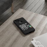 Believe In Yourself Boy Meets World Inspired Phone Case- Black