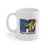 MTV 90's Logo Inspired Coffee Mug