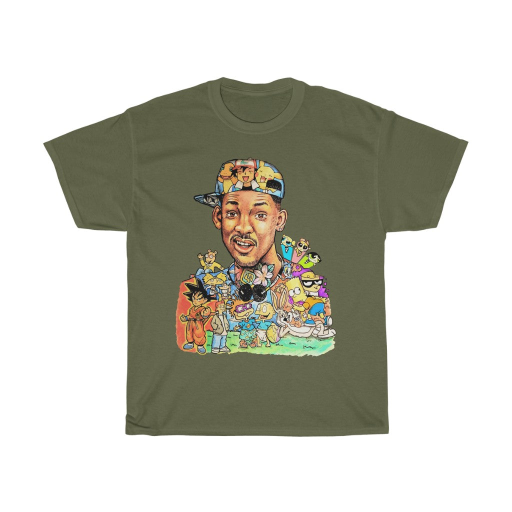 Fresh Prince of Bel Air and 90's Cartoon Inspired T-Shirt