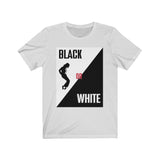 Black Or White Michael Jackson Inspired Unisex Jersey Short Sleeve Tee