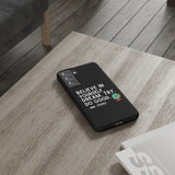 Believe In Yourself Boy Meets World Inspired Phone Case- Black