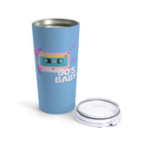 90's Baby 20oz Tumbler- Blue