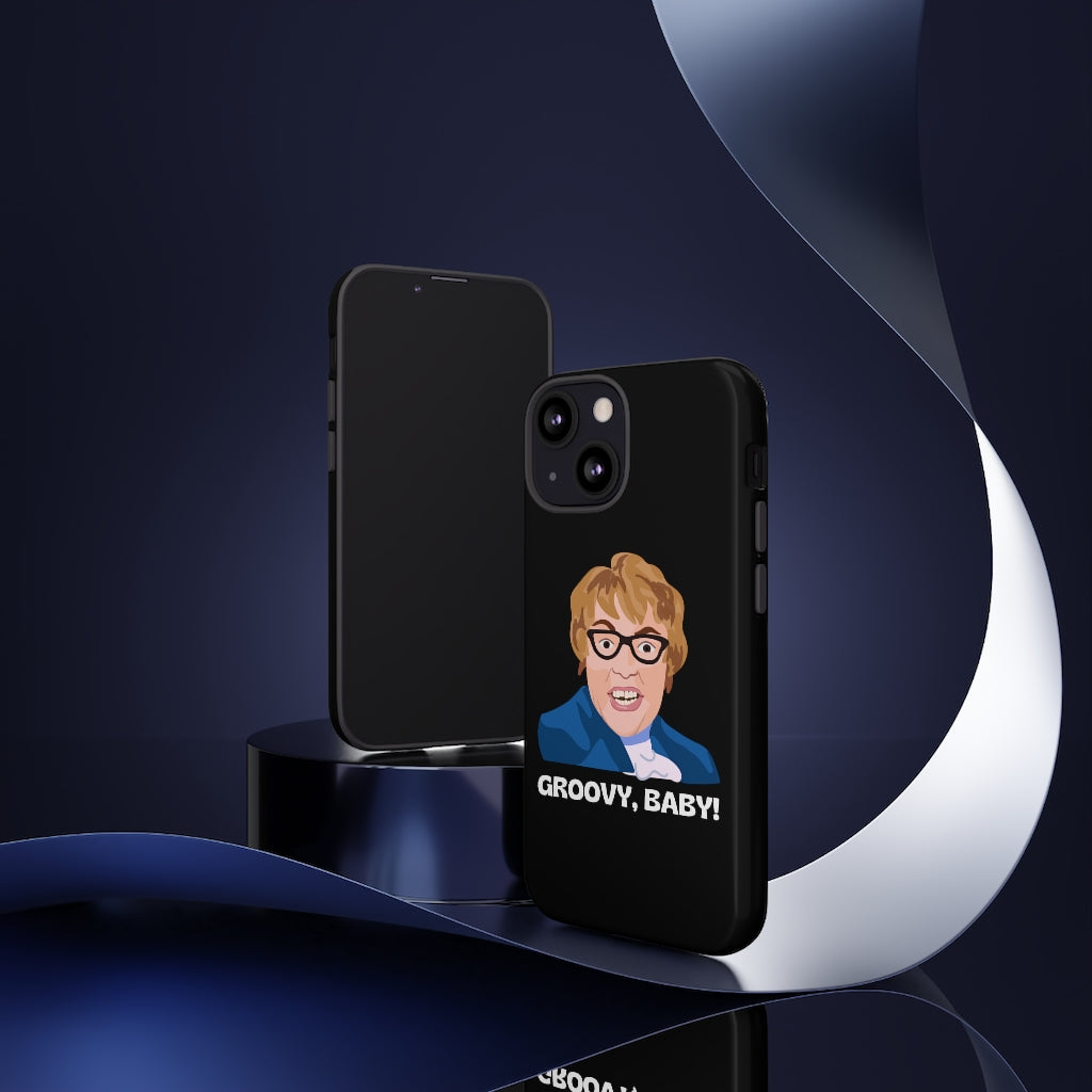 Groovy Baby, Austin Powers Inspired Phone Case