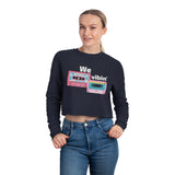 We Vibin' Women's Cropped Sweatshirt