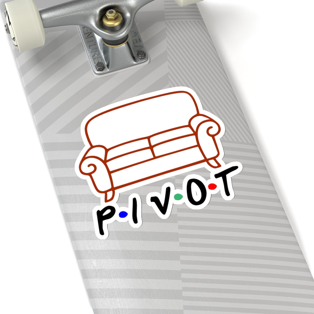 Pivot Friends Inspired Sticker