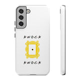 Knock Knock Friends Inspired Phone Case- White