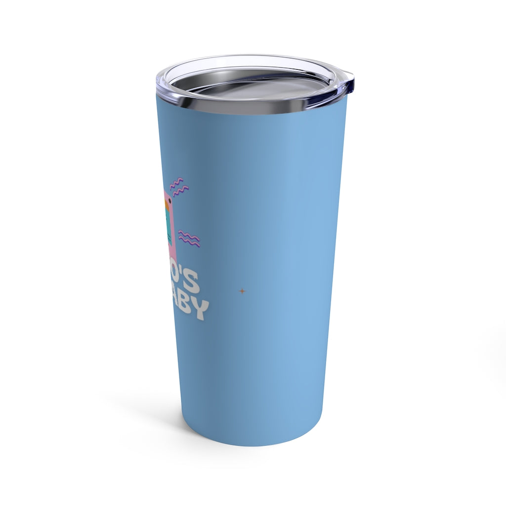 90's Baby 20oz Tumbler- Blue