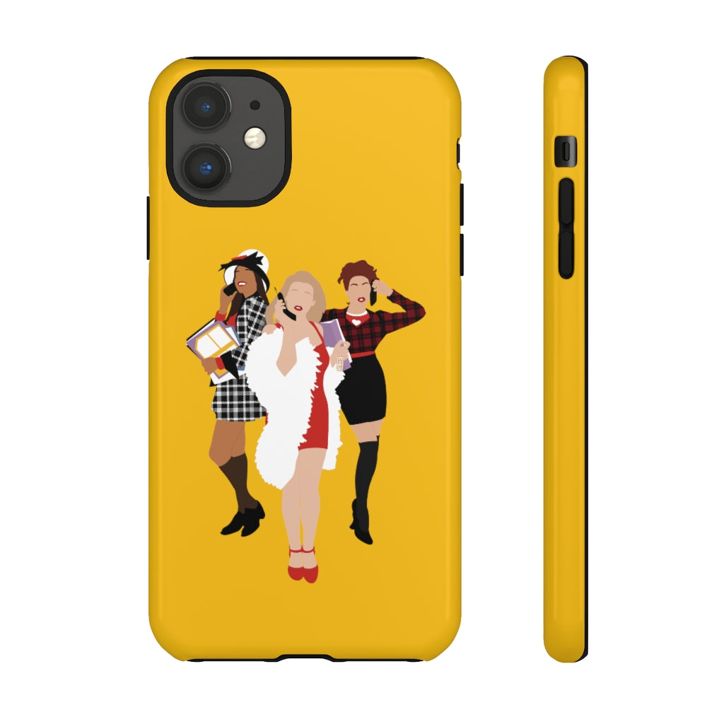 Clueless Inspired Phone Case- Yellow