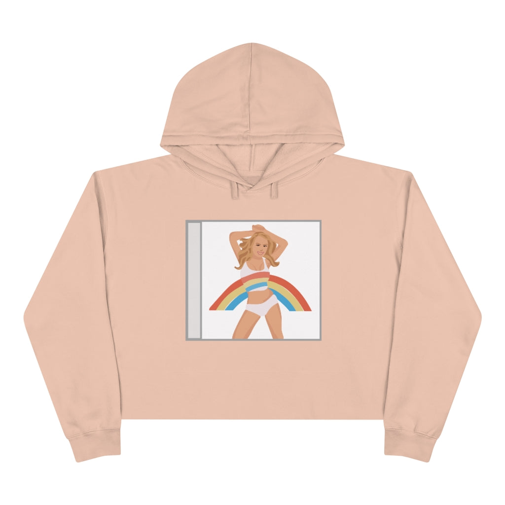 Mariah Carey Inspired Women's Crop Hoodie